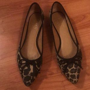Franco Sarto Leopard Ballet Flats 9